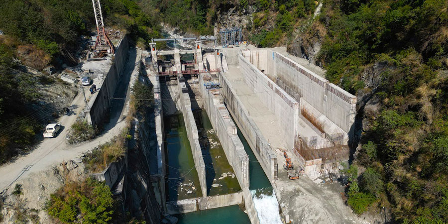 राहुघाट जलविद्युत् आयोजनाको ९० प्रतिशत बढी भौतिक प्रगति