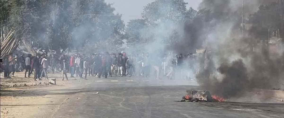 सुनसरीको लौकहीबजार तनावग्रस्त, सशस्त्र प्रहरीको गोली लागेर एक जनाको मृत्यु