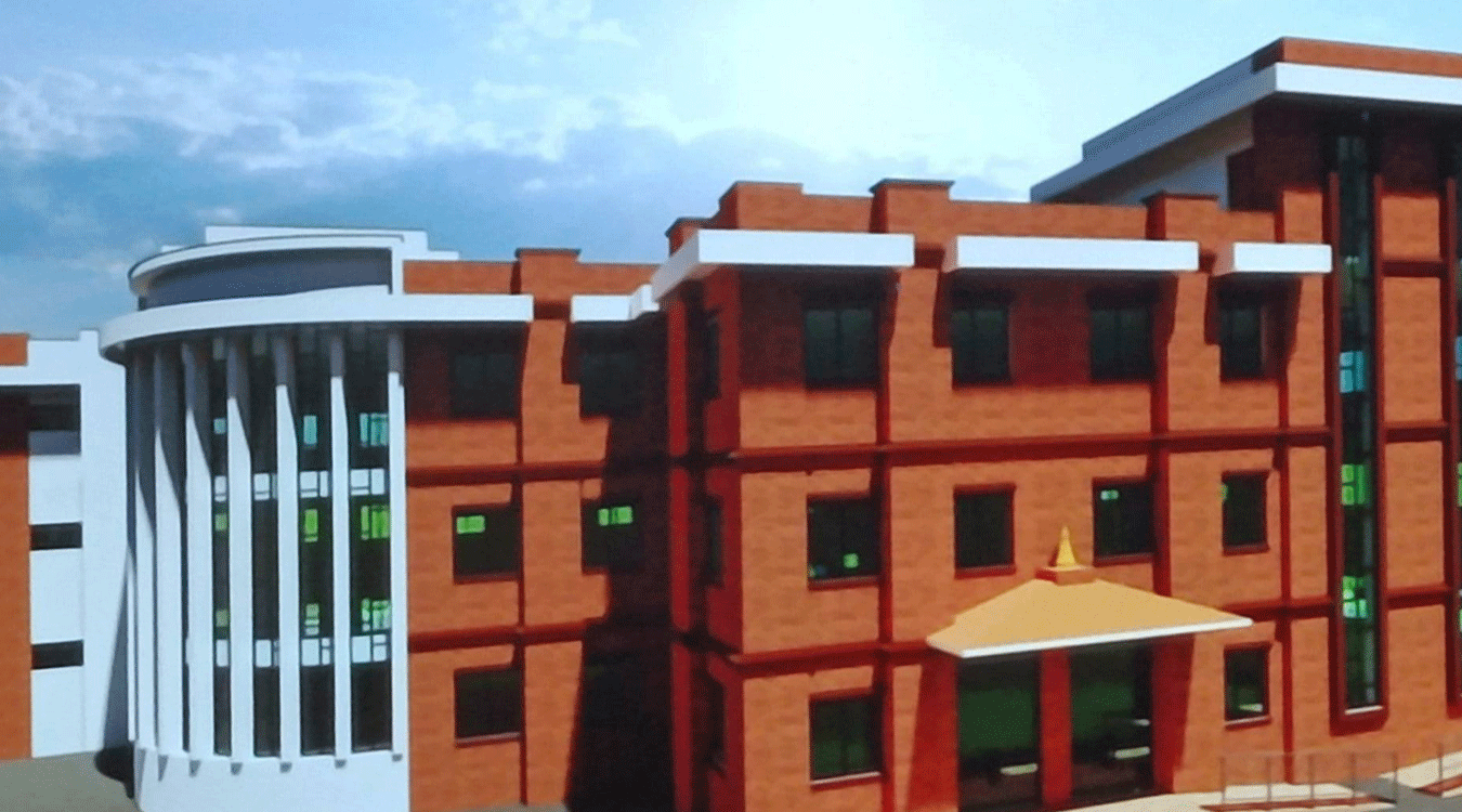 करिब ६२ करोडको लागतमा सुविधासम्पन्न भक्तपुर अस्पताल भवन बन्दै