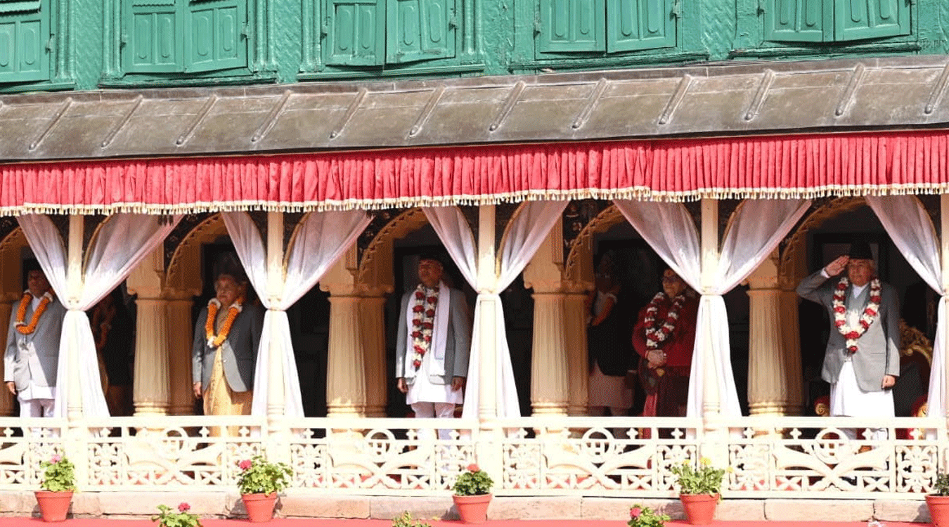 राष्ट्रपति पौडेलद्वारा वसन्त श्रवण