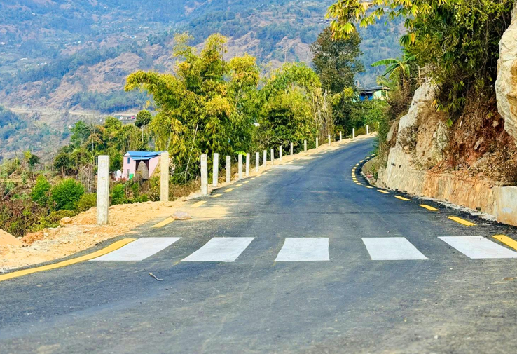 म्याग्दीको वाखेतमा मार्ग खुलेको १६ वर्षपछि सडक स्तरोन्नति