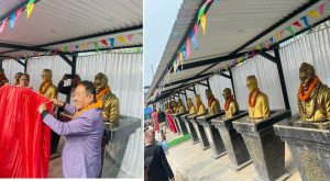 कुलपति भूपाल राईद्वारा धरान स्रष्टा पार्कको समूद्घाटन