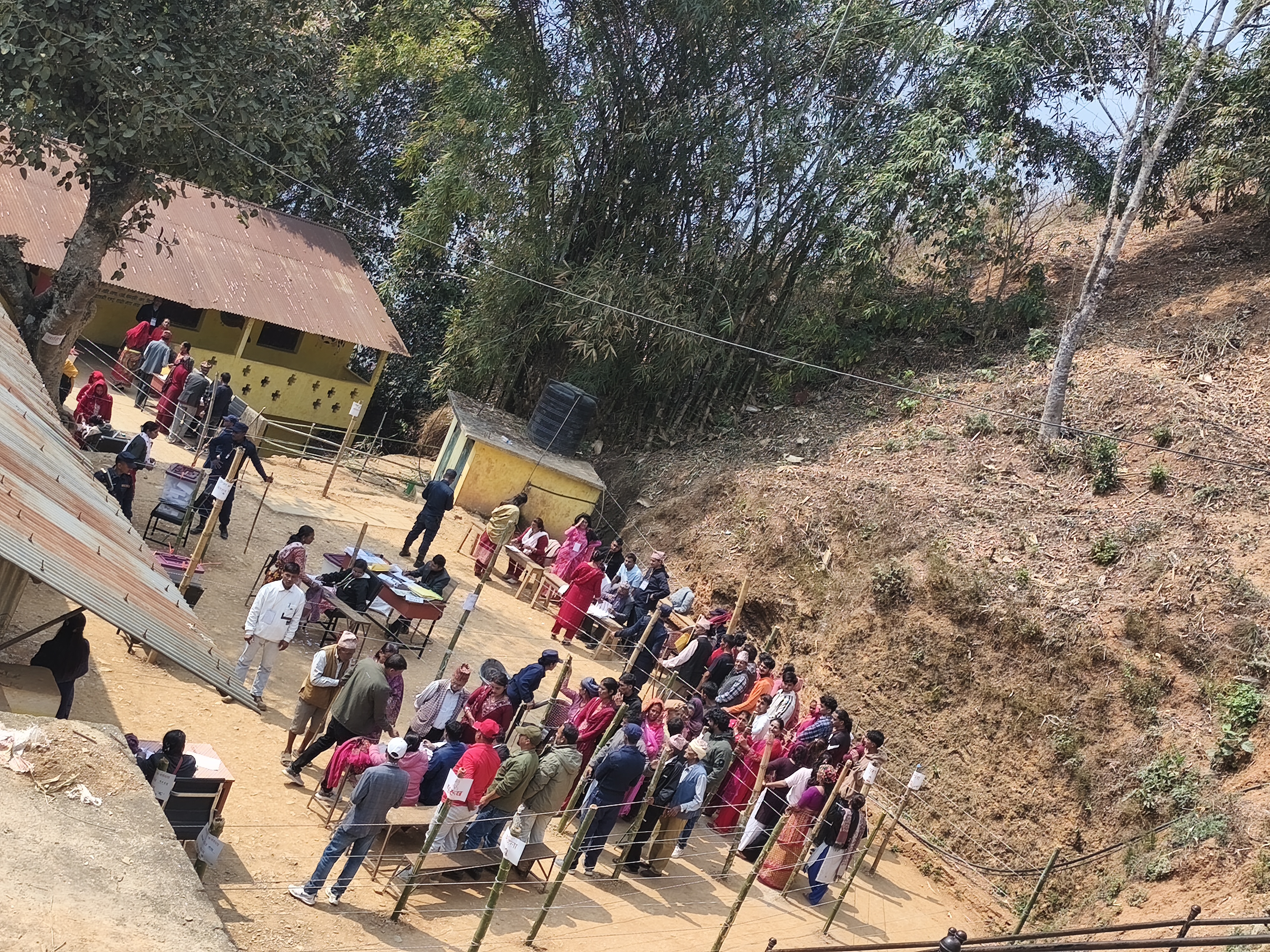 पर्वतको शालिग्राममा दिउँसो सम्म ८८५ मत खस्यो