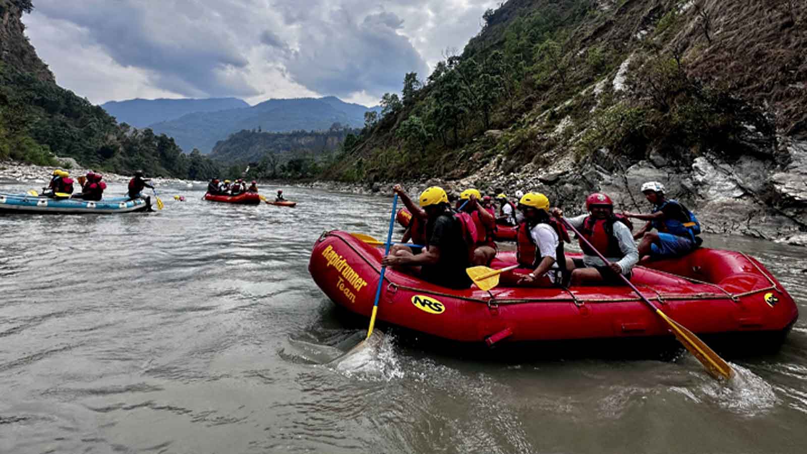 कालीगण्डकीमा ‘र्‍याफ्टिङ’ सञ्चालन