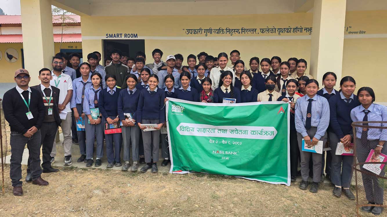 ग्लोबल मनि विकमा नबिल बैंकद्वारा ११ हजारभन्दा बढी विद्यार्थीलाई वित्तीय साक्षरता प्रदान