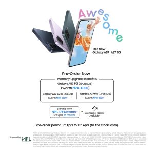 सामसङ नेपालद्वारा Galaxy A57 5G र A37 5G सार्वजनिक, प्रि-अर्डर सुरु