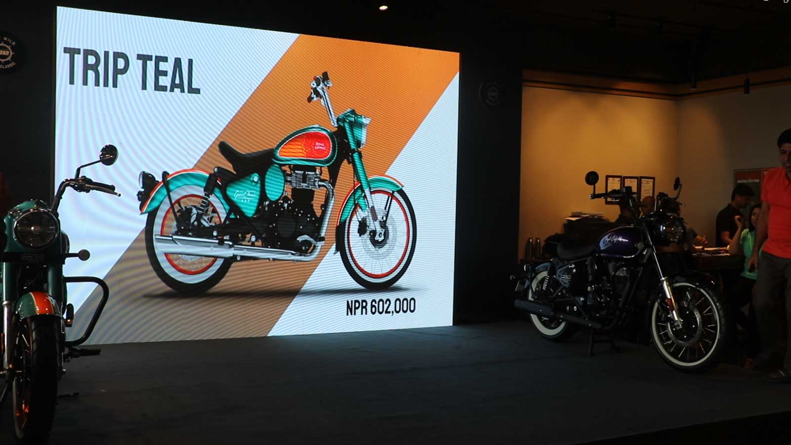 नेपालमा सार्वजनिक भयो राेयल इनफिल्डको नयाँ गोअन क्लासिक ३५०