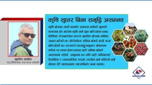 नेपालको कृषि : विगतका असफल नीति, वर्तमान चुनौती र अबको रूपान्तरणको बाटो