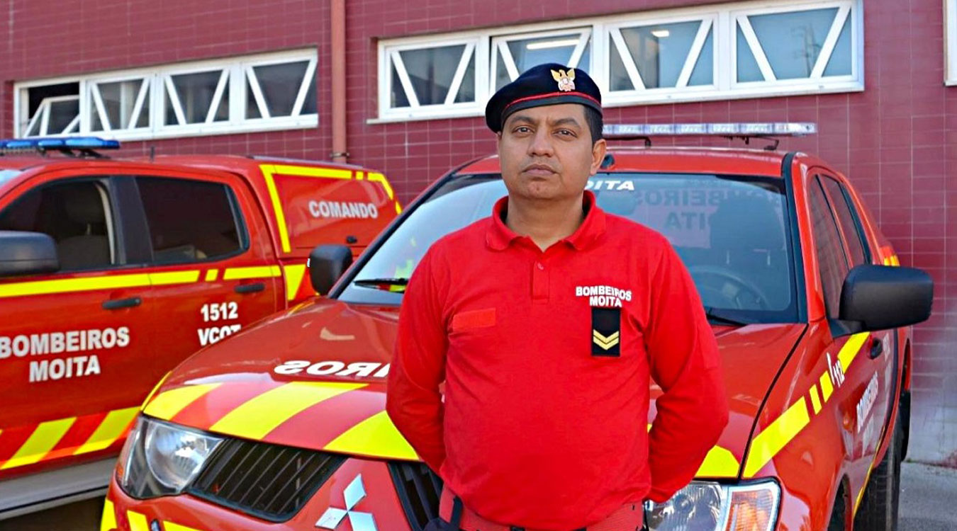 पोर्चुगलमा पहिलो नेपाली स्वयंसेवी अग्निनियन्त्रक भण्डारी