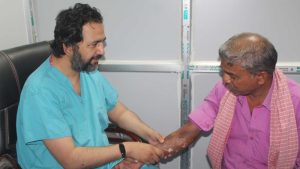 वीरगञ्जमा निःशुल्क जलन शिविर: १५० जनाले पाए उपचार सेवा