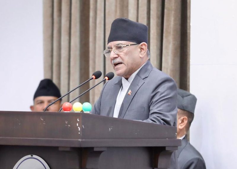 बन्दूकले ढोका खोलिदियो, अब शान्तिप्रक्रिया सरकारको जिम्मेवारी : प्रचण्ड