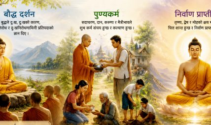 बौद्ध दर्शन, पुण्यकर्म र निर्वाण प्राप्ती