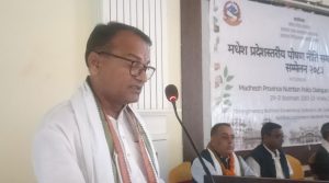 मधेसमा पोषण सुधार हुनुपर्नेमा सभामुख यादवको जोड