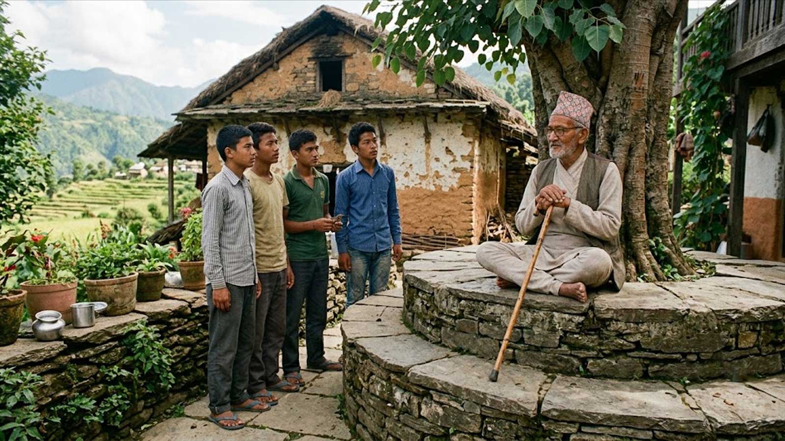 बुद्धिमान वृद्धको उत्तर