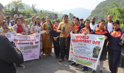 अर्जुनचौपारीमा हरियाली अभियान : वृक्षारोपणदेखि संरक्षणको प्रतिबद्धता