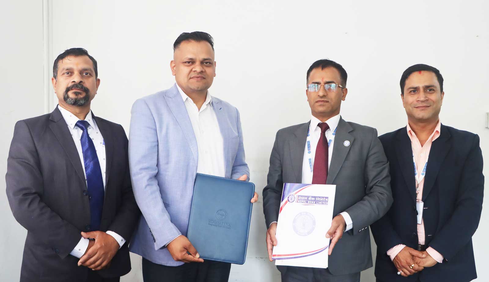 नेपाल बैंक र सिद्धार्थ बिजनेस गू्रप अफ हस्पिटालिटिबिच सम्झौता