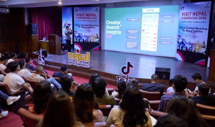 नेपालको पर्यटन समुदायका लागि कन्टेन्ट क्रिएशन सम्बन्धी कार्यशाला सञ्चालन गर्न टिकटक र नेपाल पर्यटन बोर्डबीच सहकार्य