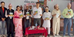 साहित्यकार न्यौपानेद्वारा लिखित ‘मनका उद्गार’ कृति विमोचन