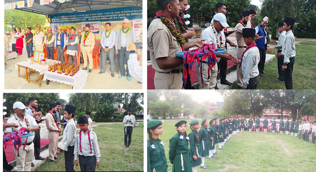 जनज्योति माविबाट ४० जना स्काउट विद्यार्थी दीक्षित