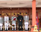 नवनियुक्त मन्त्रीद्वय गुरुङ र पुनद्वारा पद तथा गोपनियताको शपथ ग्रहण