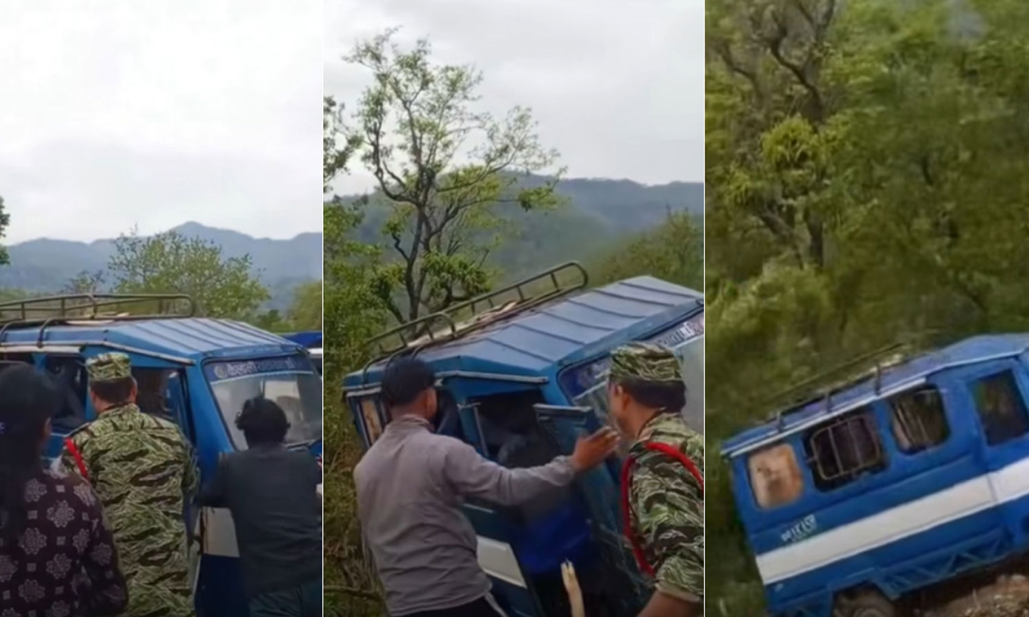 ‘बिग्रिएको टेम्पो हटाउने क्रममा भिरबाट खसेको हो’