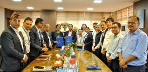 जल तथा मौसमजन्य विपद् जोखिम सम्बन्धी पूर्वसूचना प्रवाह गर्ने सम्बन्धमा सम्झौता