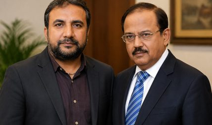 प्रधानमन्त्रीको राजनीतिक सल्लाहकार कुमार बेन र भारतीय राष्ट्रिय सुरक्षा सल्लाहकार बीच भेटवार्ता