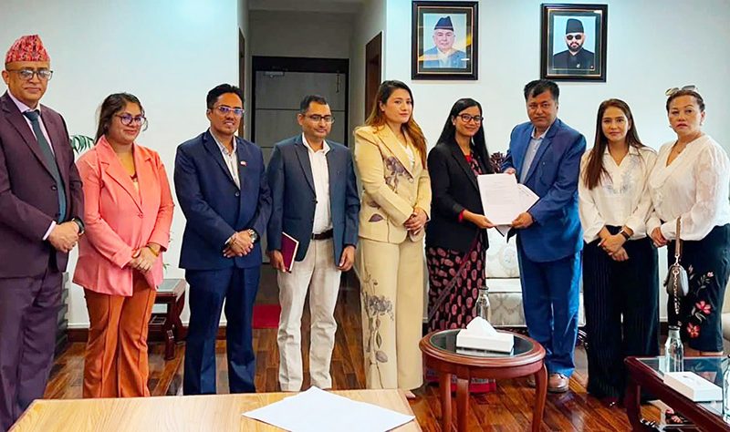 एनआरएन ऐनलाई प्राथमिकताका साथ संसदमा लैजाने कानुनमन्त्री गौतमको प्रतिबद्धता