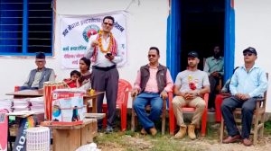जय नेपाल इन्टरनेसनल फाउन्डेसनद्वारा ४२ दलित विद्यार्थीलाई स्टेशनरी तथा खेलकुद सामग्री सहयोग