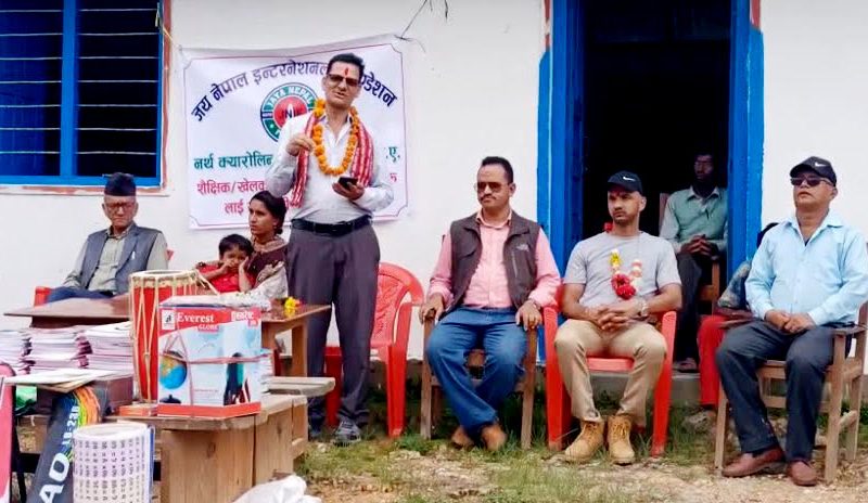 जय नेपाल इन्टरनेसनल फाउन्डेसनद्वारा ४२ दलित विद्यार्थीलाई स्टेशनरी तथा खेलकुद सामग्री सहयोग