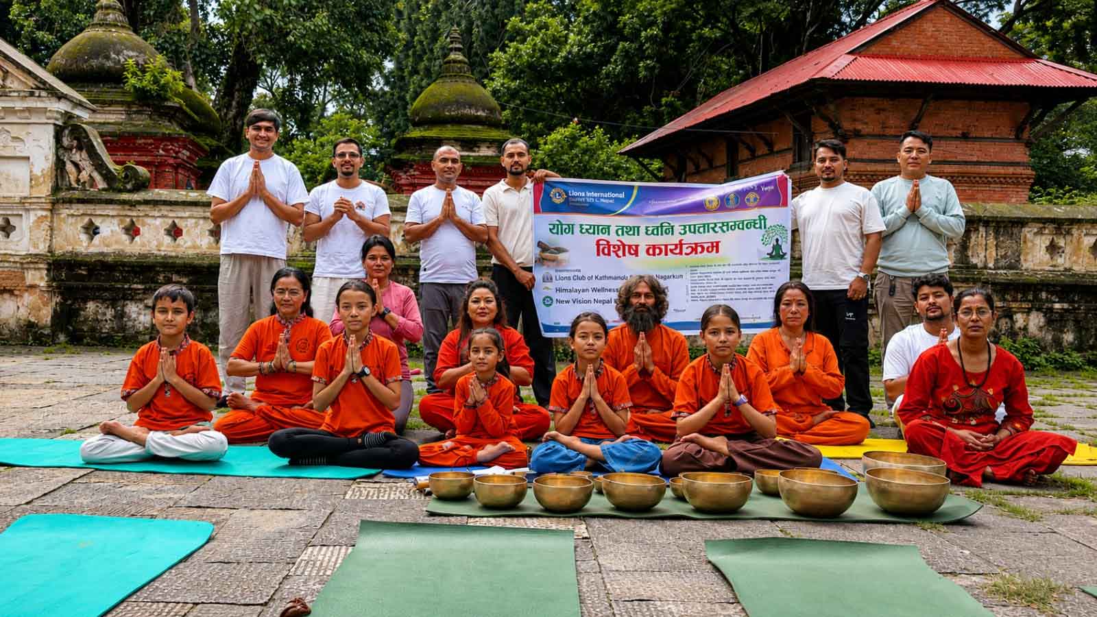 पशुपति मृगस्थलीमा योग, ध्यान तथा साउन्ड हिलिङ कार्यक्रम सम्पन्न
