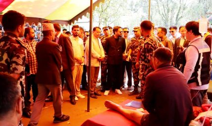 प्रधानमन्त्री बालेन स्थलगत निरीक्षण गरेर फर्किए प्रधानमन्त्री बालेन स्थलगत निरीक्षण गरेर फर्किए