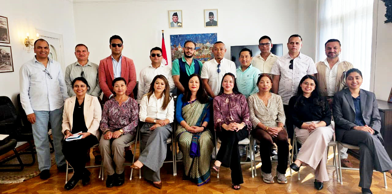 नेपाली राजदूतावास ब्रसेल्सद्वारा बेल्जियमस्थित नेपाली संघसंस्थासँग अन्तरक्रिया, व्यापारिक सम्भावनाबारे चर्चा