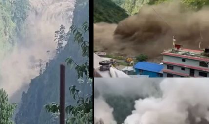 भोटेकोसीमा अचानक आएको बाढी, उच्च सतर्कता अपनाउन प्रधानमन्त्रीको आग्रह