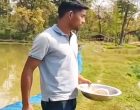 २७ वर्षका विनोदले गाउँमै माछा पालेर बार्षिक २५ लाखसम्म आम्दानी गर्दछन् 