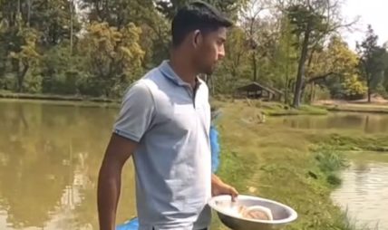 माछापालनबाट मासिक २५ लाख आर्जन गर्दै कैलालीका विनोद माछापालनबाट मासिक २५ लाख आर्जन गर्दै कैलालीका विनोद