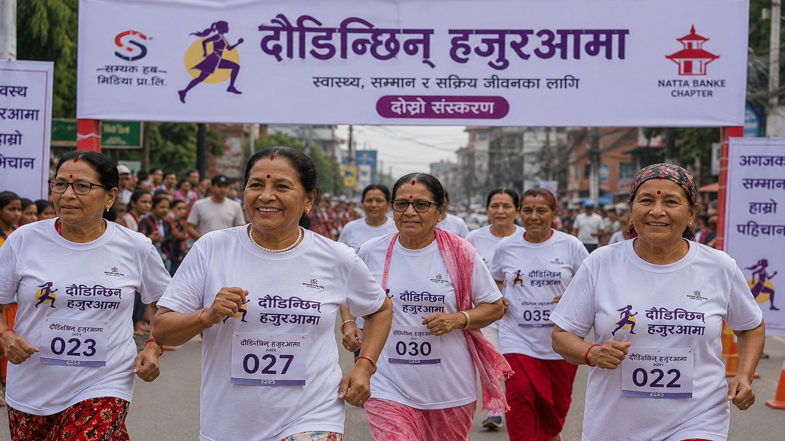नेपालगञ्जमा ‘दौडिन्छिन् हजुरआमा’ दोस्रो संस्करण हुँदै