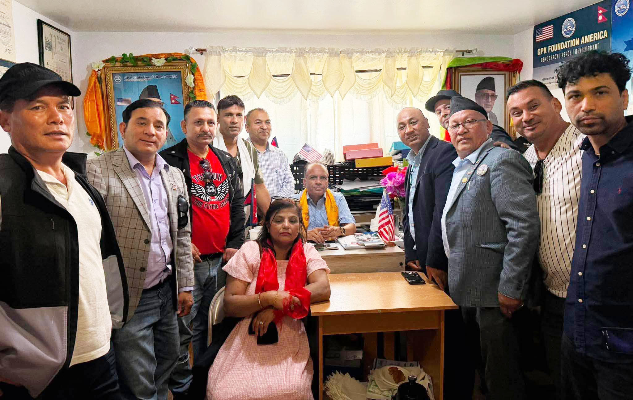 कांग्रेस महामन्त्री गुरुराज घिमिरेलाई न्युयोर्कमा स्वागत