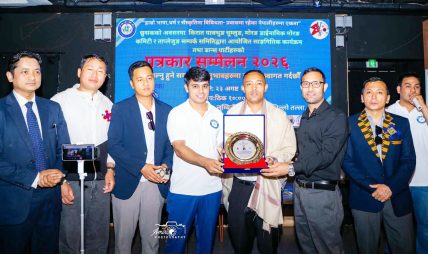 कोरियामा पत्रकार सन्तोष खड्का परोपकारी पत्रकारिताबाट सम्मानित